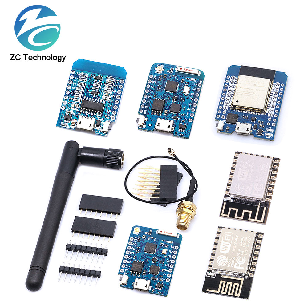 Wemos D1 Mini - ESP8266 ESP-12 ESP-12F CH340G CH340 V2
