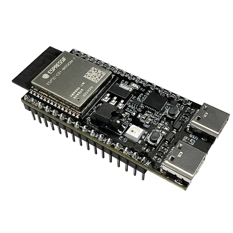 Devkitc - لوحة تطوير ESP32-C61-DevKitC-1 مع وحدة ESP32-C61-WROOM-1