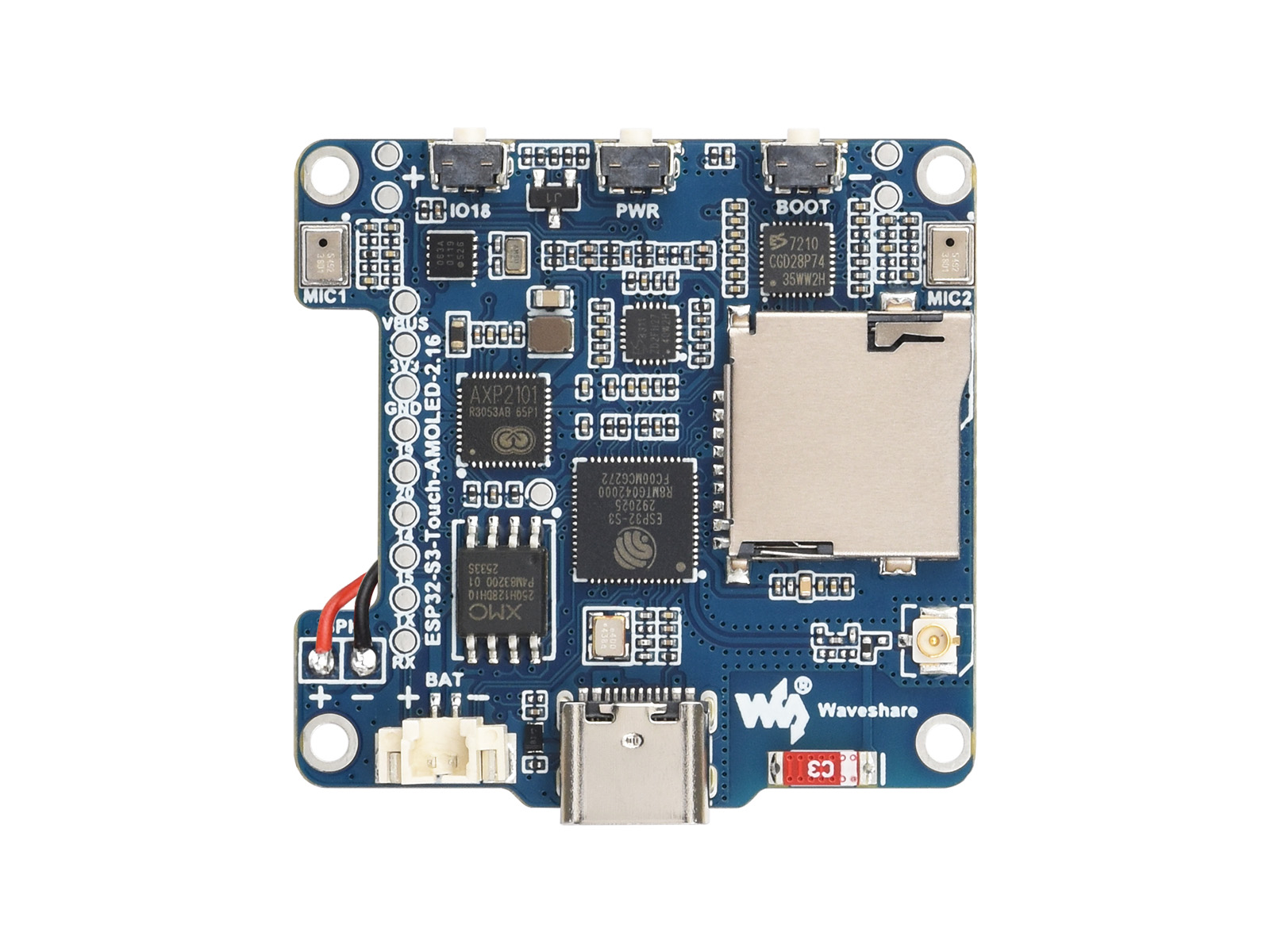 لوحة تطوير Waveshare ESP32-S3  - مراجعة Lolin S3 وسعره