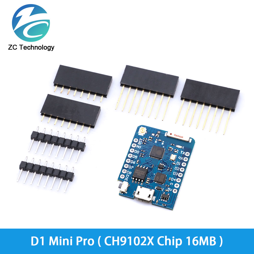 ESP8266 ESP-12 ESP-12F CH340G  - مراجعة Wemos D1 Mini وسعره