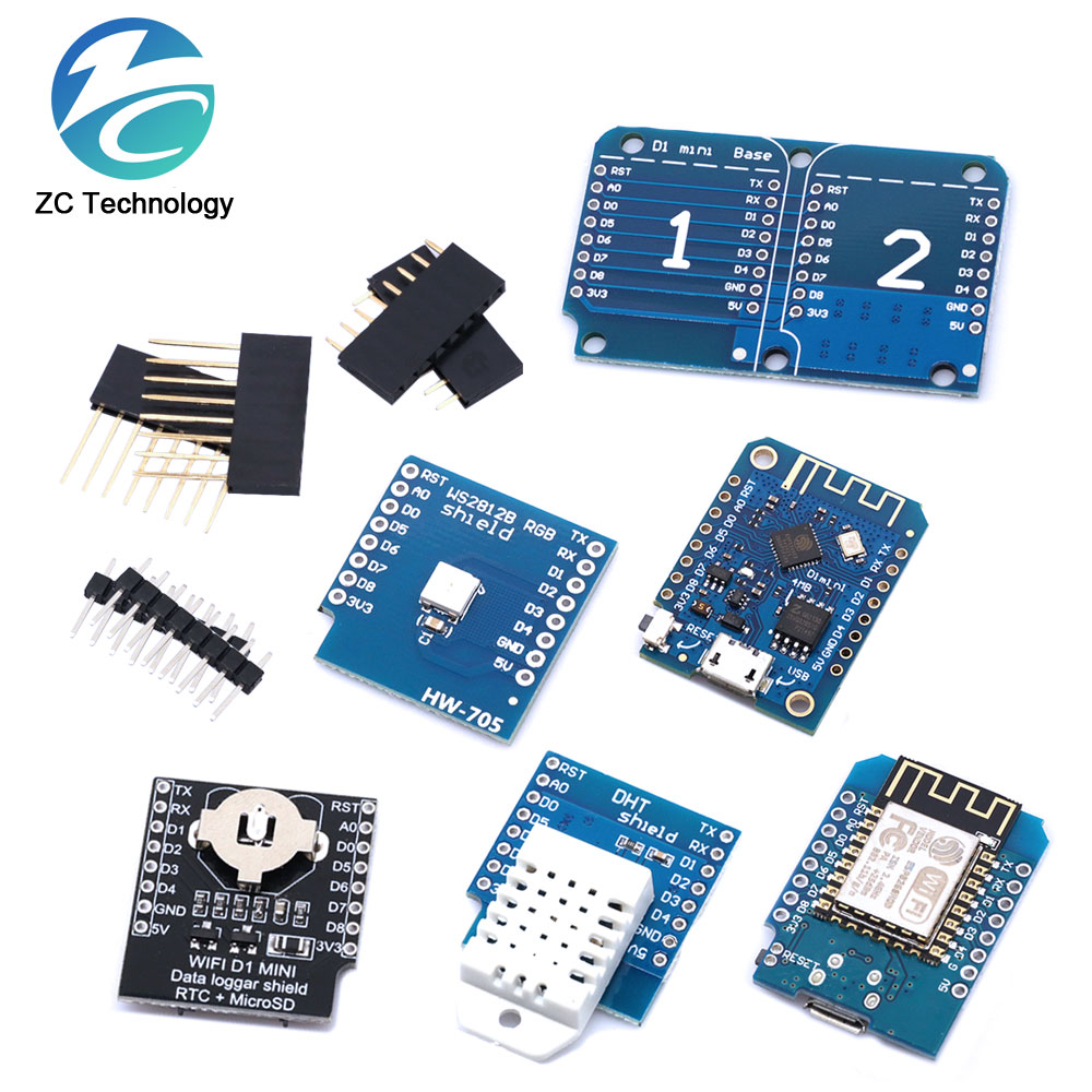 D1 البسيطة ESP8266 ESP-12F CH3 - مراجعة Wemos D1 Mini وسعره