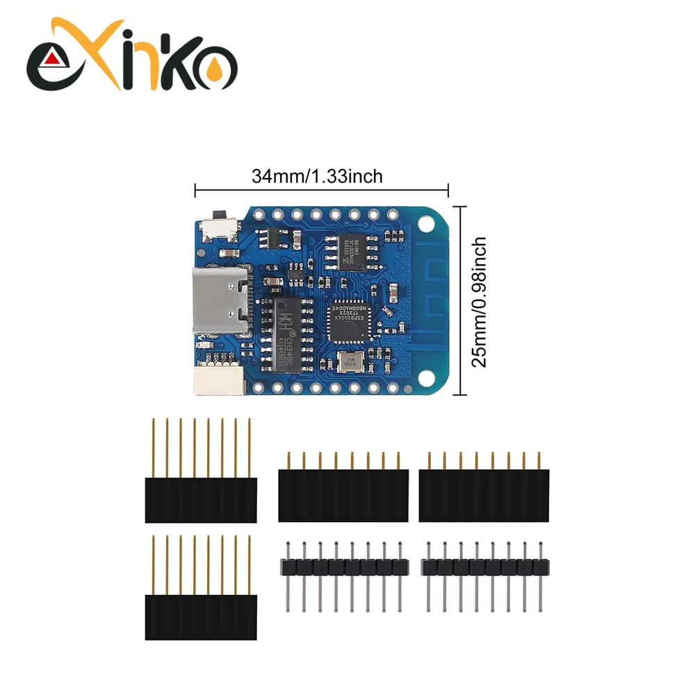 1/5/10 قطعة WeMos D1 Mini ESP8 - مراجعة Wemos D1 Mini وسعره